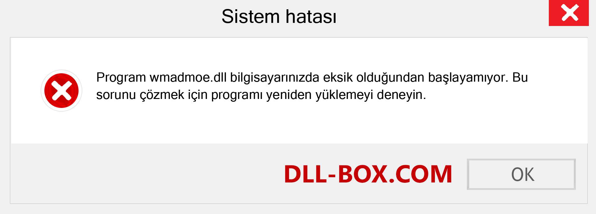 wmadmoe.dll dosyası eksik mi? Windows 7, 8, 10 için İndirin - Windows'ta wmadmoe dll Eksik Hatasını Düzeltin, fotoğraflar, resimler